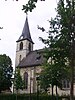 Außenansicht der Kirche St. Andreas in Lichtenau-Henglarn