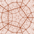 Impavimentu di u spaziu iperbolicu par via di dudecaedri iperbolichi.