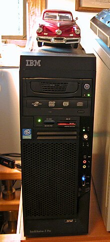 IBM Z Pro 6221 - based on a IBM xSeries tower servers IBM IntelliStation Z Pro 6221-49U 20100926.jpg
