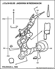 Plan jaskini