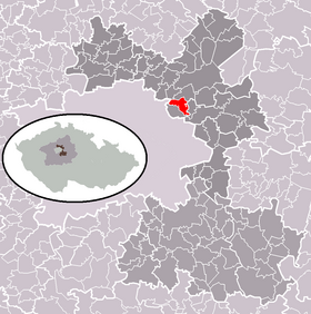 Localisation de Jenštejn