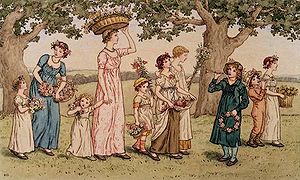 May Day by Kate Greenaway. Image from http://e...