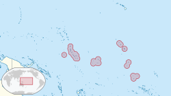 Situación de Kiribati