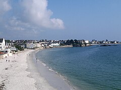 Playa de "Sables Blancs".