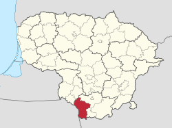 Location in Lithuania