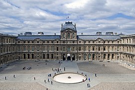 Palais du Louvre, desde 1692 la 4.ª y última sede de la Academia