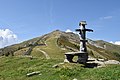 Blick vom Peterbauerkreuz zum Speiereck-Gipfel