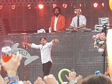 Major Lazer live beim Lollapalooza (2013)