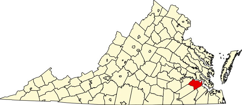 File:Map of Virginia highlighting Surry County.svg