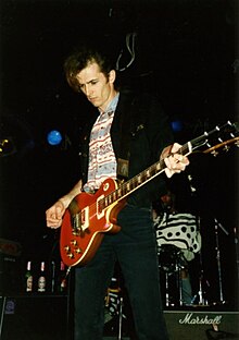 Sean Kelly of Models onstage at Wolfgang's nightclub, San Francisco, California – 1986