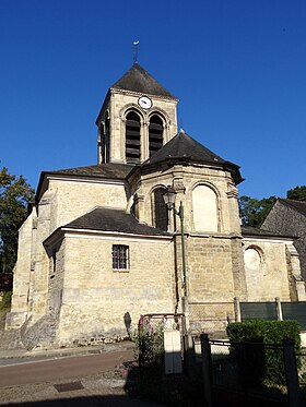 Vue du chevet.