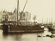 Open havenfront, ca. 1860