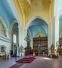 Gotische Gewölbe der äußerlich später umgestalteten Orthodoxen Kathedrale von Vilnius, ab 1346