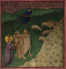 Exorcism of the Gerasene Demonaic Ottheinrich Folio018v Mt8F.jpg