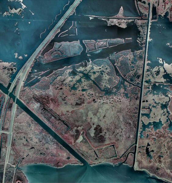 Fichier:Port Arthur Aerial photo of restoration projects.jpg
