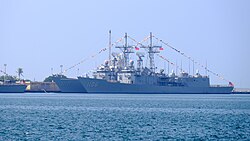 ROCN Yueh Fei (PFG2-1106) and ROCN Tian Dan (PFG2-1110) Shipped at Zuoying Naval Base 20151024a.jpg