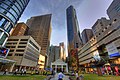 Image 9Centre square of Raffles Place (from Culture of Singapore)