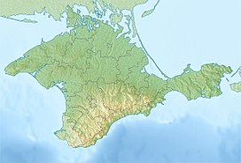 Cabo Aya ubicada en Crimea
