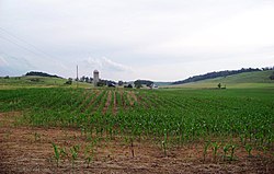 Farm country south of Summerdean