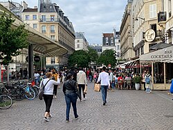 Rue Pierre Lescot am Forum des Halles