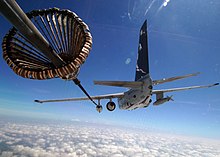 After the KA-6D retirement the S-3B became the main aerial refueling aircraft S-3 Viking in-flight refueling.jpg