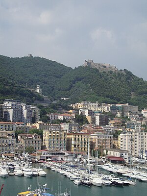 English: Salerno, city of Campania (southern I...