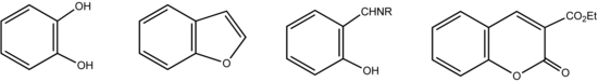 Illustration de composé dérivés du salicylaldéhyde.