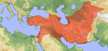 Seljuk Empire (1037-1194 AD) in 1092 AD.
