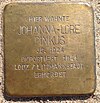 Stolperstein Penzlin Bahnhofstraße 14a Johanna-Lore Pinkus