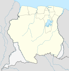 Voir sur la carte administrative du Suriname