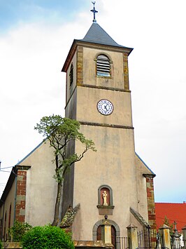 Kerk van Saint-Pierre / Sankt Peter in Tenteling / Tentelingen