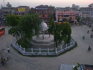 Gajendra chok situated in the center of the city