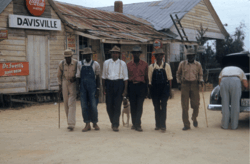 Group of Tuskegee Experiment test subjects Tuskegee-syphilis-experiment-test-subjects.gif