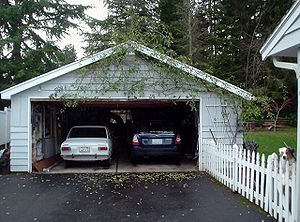 Typical America 'Two-car Garage' (detached type)