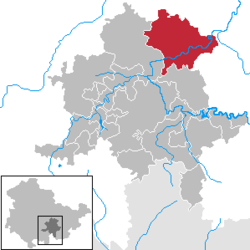 Uhlstädt-Kirchhasel – Mappa