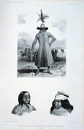 Homo monstrosus, or Patagonian giants, from Voyage au pole sud et dans l'Oceanie
(Voyage to the South Pole, and in Oceania), by Jules Dumont d'Urville Urville-Patagonians3.jpg