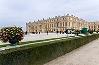 The Palace of Versailles, occupied by the French royal family until 1789