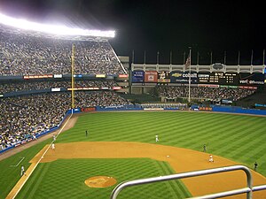 The Yankees stadium