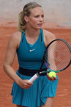 Kimberley Zimmermannová na French Open 2022
