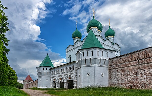 750. Церковь Сергия Радонежского, надвратная, Борисоглебский, Борисоглебский район Автор — FVK36