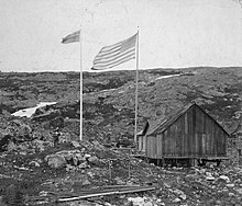 The international border between Yukon and Alaska