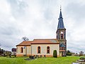 Dorfkirche Albrechtshain (Kirche (mit Ausstattung), Kirchhof mit Einfriedung und Kriegerdenkmal für die Gefallenen des Ersten Weltkrieges)