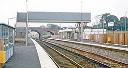 Alfreton & Mansfield Parkway, newly reopened station 1973 (geograph 5038555).jpg