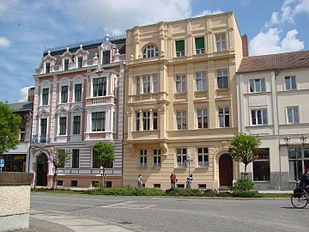 Kamienice przy Berliner Straße