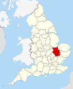 Кембриджшир Великобритания карта расположения 2010.svg