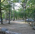 Campingplatz in Sault, Frankreich