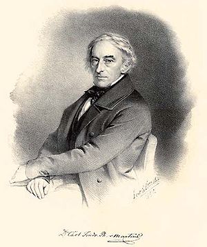 Engraving portraying Carl Friedrich Philipp vo...
