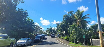 Puerto Rico Highway 842 in Caimito