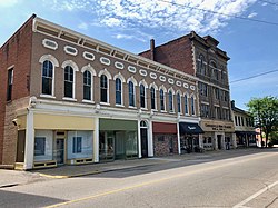 Central Avenue in Downtown Connersville