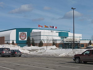 Das K. C. Irving Regional Centre in Bathurst.